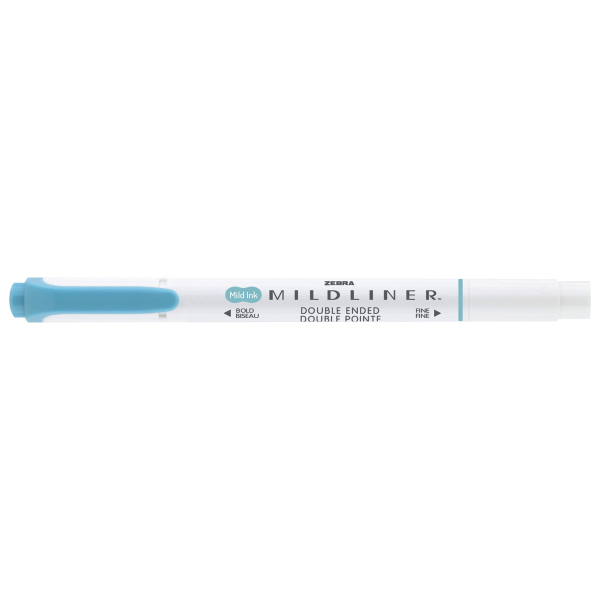 MILDLINER DOUBLE ENDED HIGHLIGHTER SMOKE BLUE
