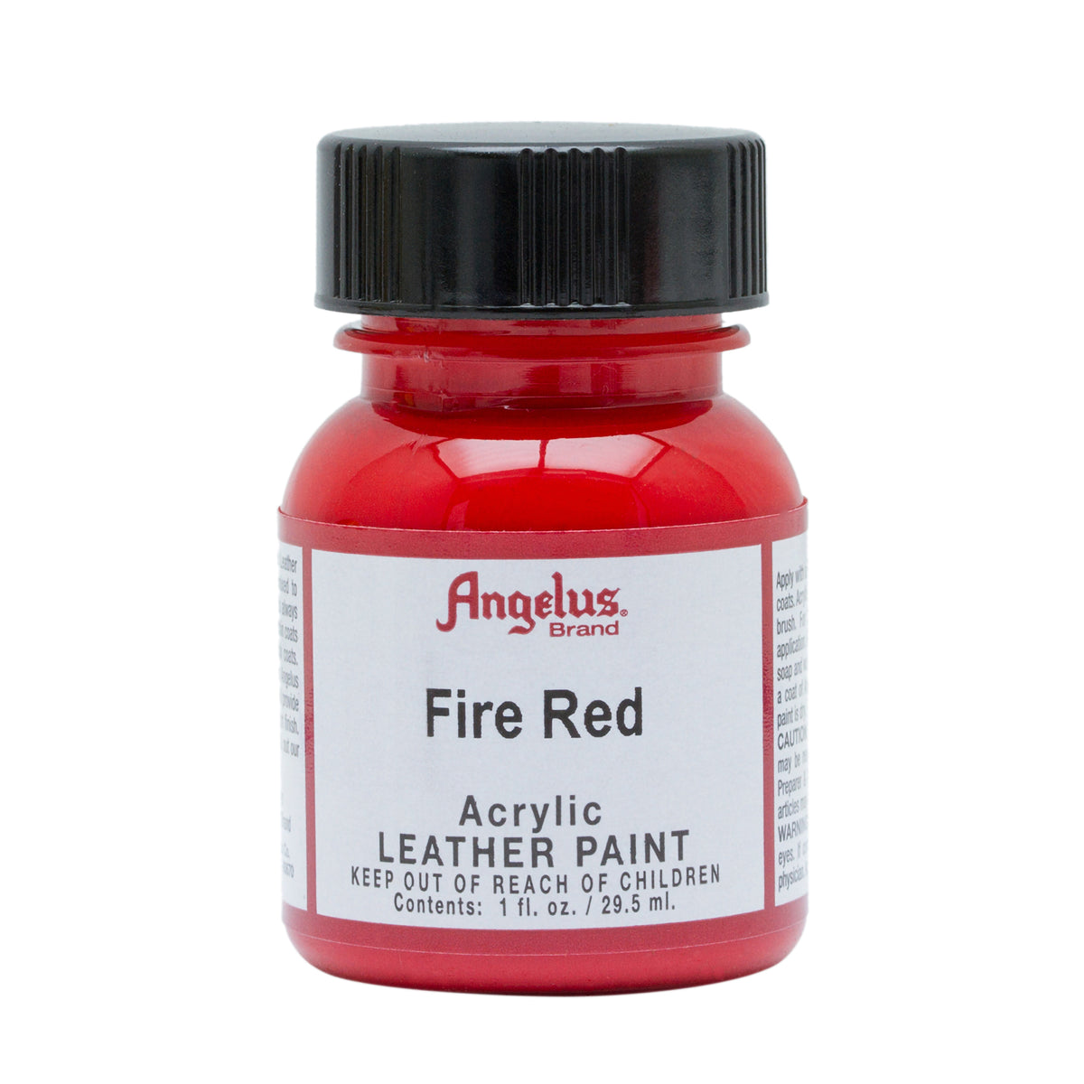 LEATHER PAINT 1oz FIRE RED