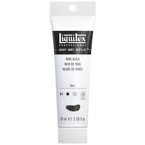 LIQUITEX HEAVY BODY 2oz TUBE MARS BLACK