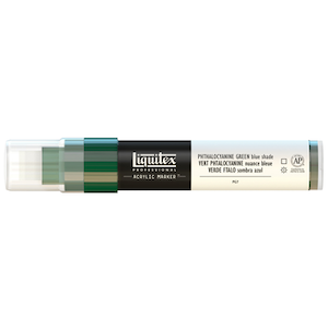 LIQUITEX PAINT MARKER WIDE PHTHALOCYANINE GREEN BLUE SHADE