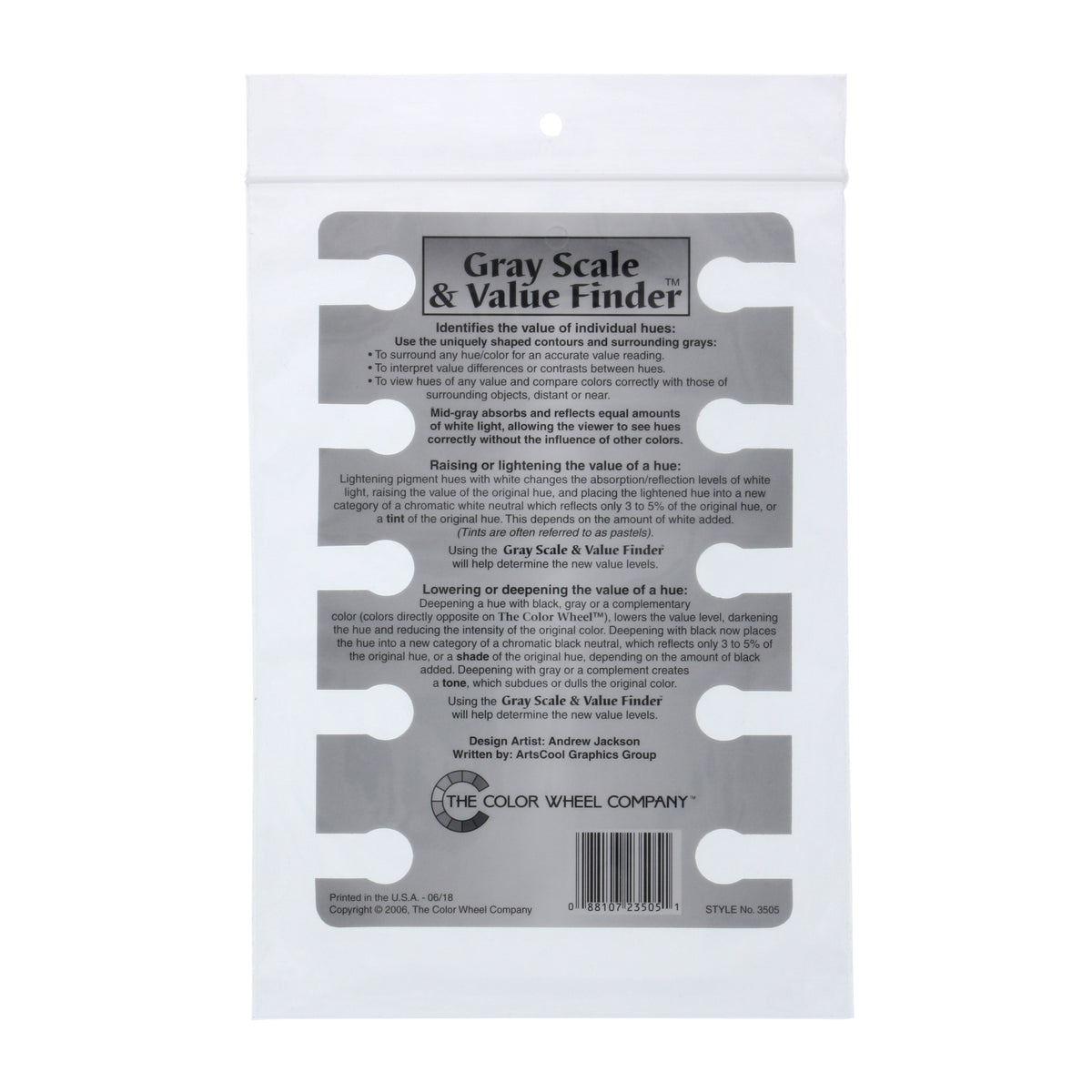 GRAY SCALE &amp; VALUE FINDER