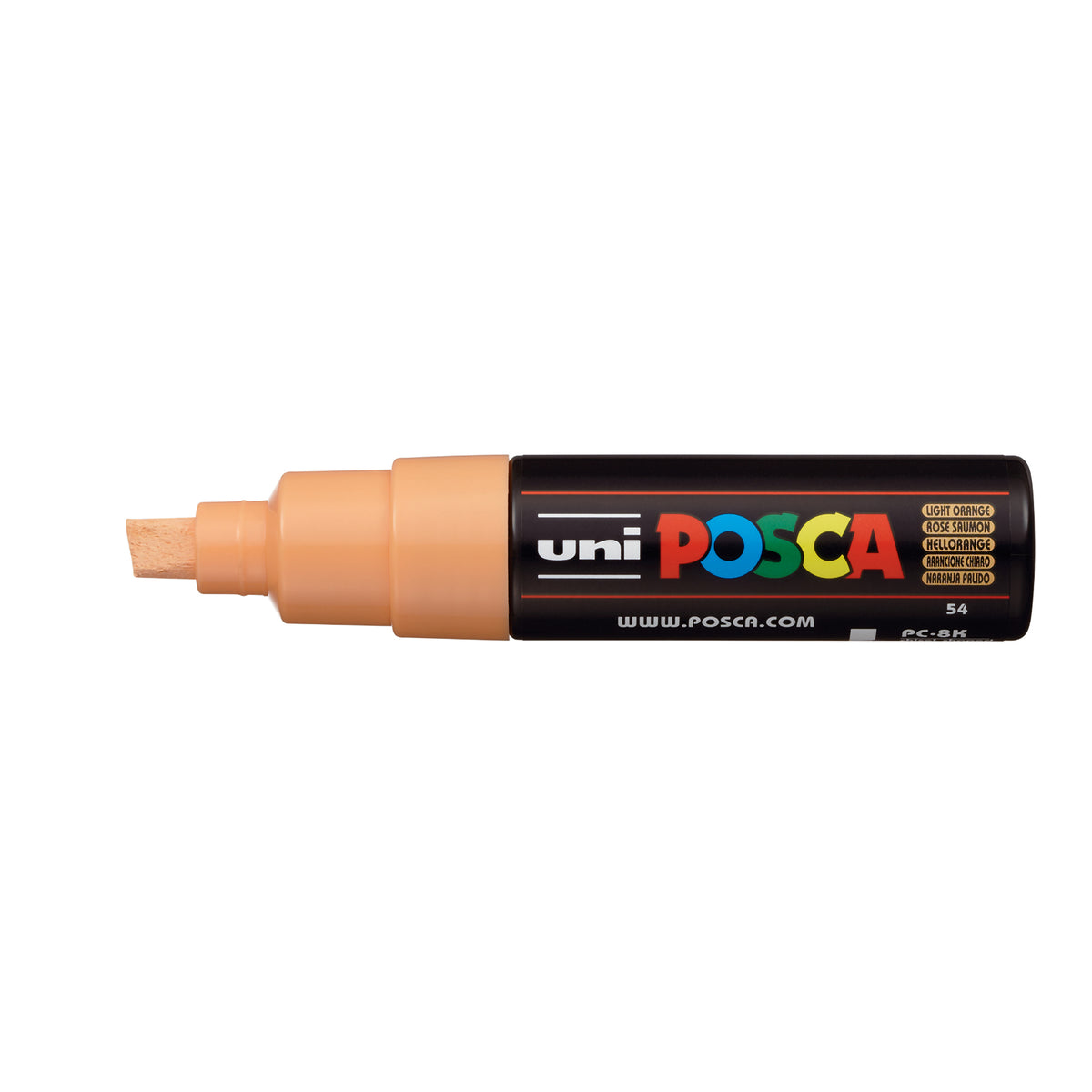 POSCA PAINT MARKER PC-8K BROAD LIGHT ORANGE