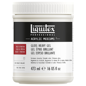 LIQUITEX GLOSS HEAVY GEL 16oz