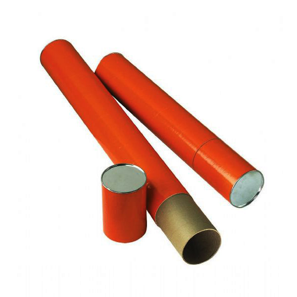 MAILING TUBE 4&#39;&#39; X 37&#39;&#39; ORANGE
