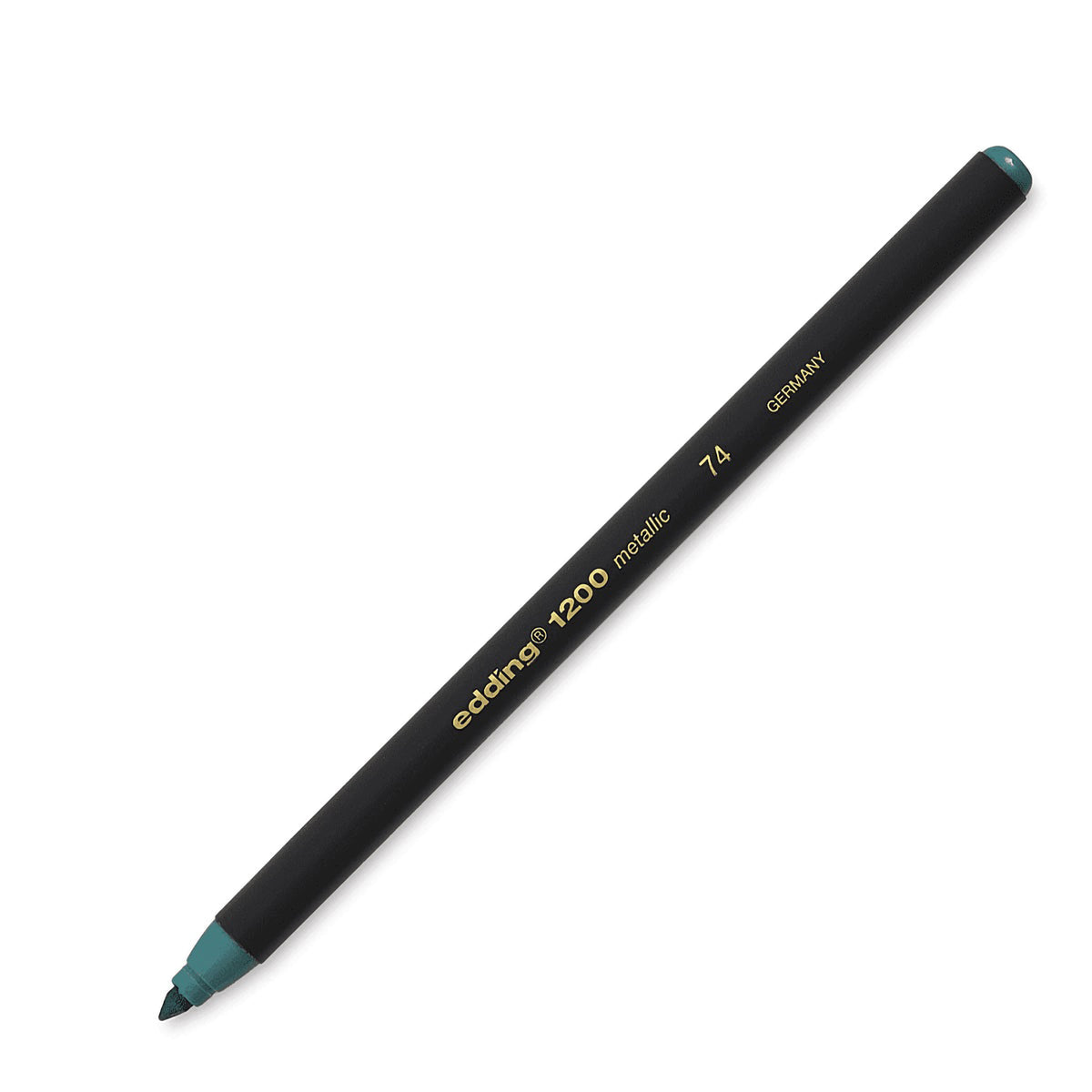 EDDING 1200 FIBER PEN METALLIC GREEN