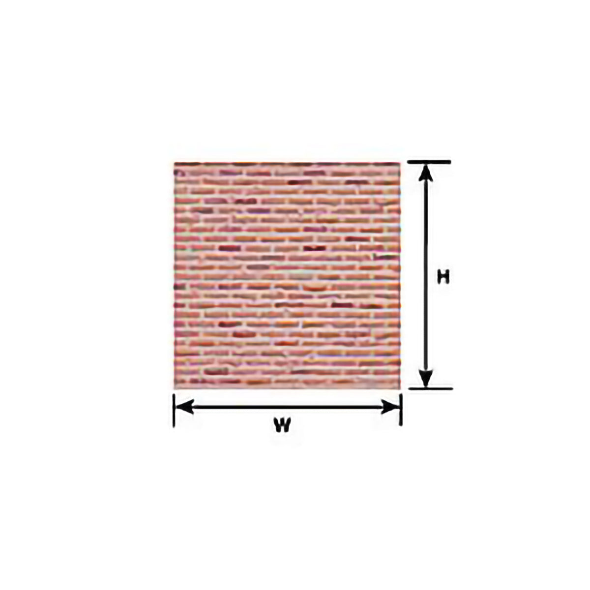 ROUGH BRICK 1/4 SCALE