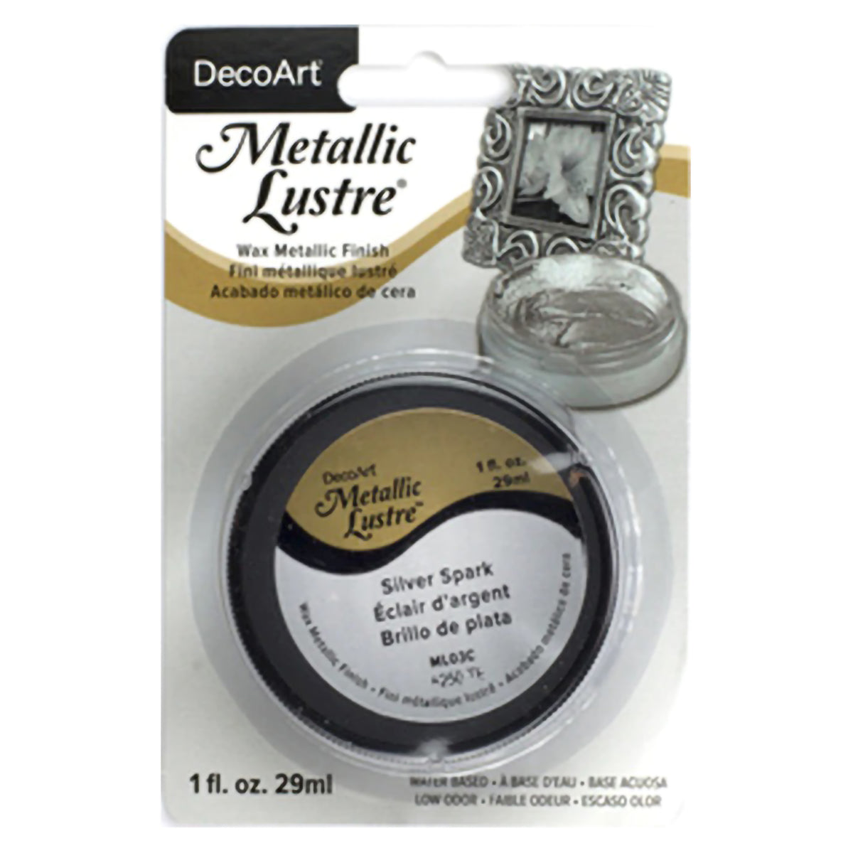 METALLIC LUSTER 1oz  SILVER SPARK