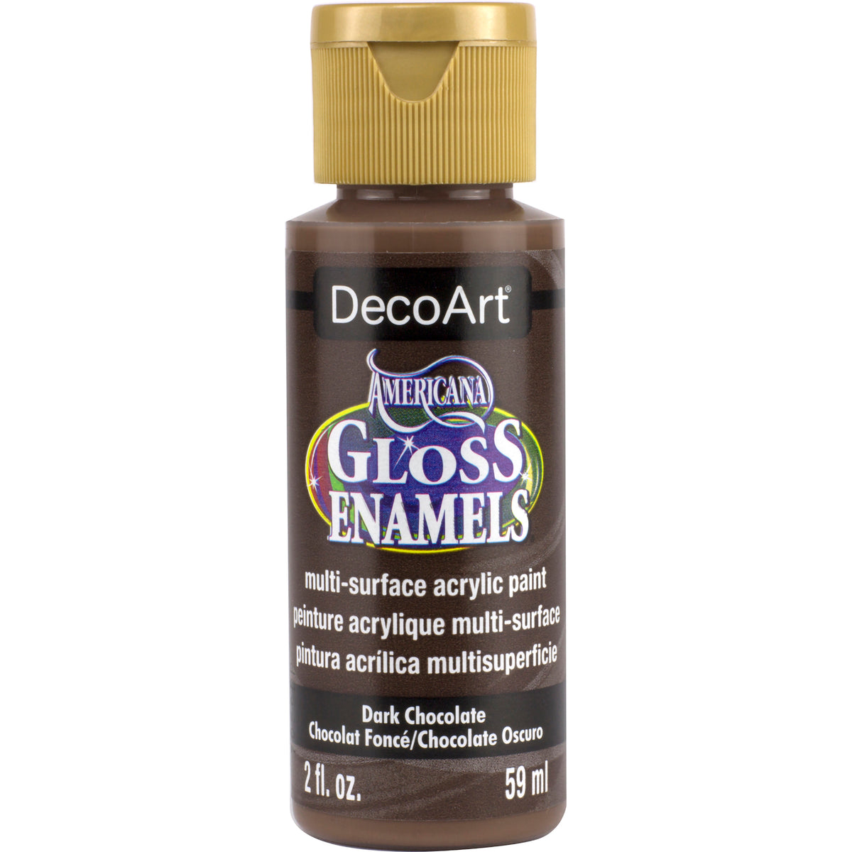 GLOSS ENAMEL 2oz DARK CHOCOLATE