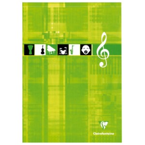 CLAIRE FONTAINE MUSIC PAD 8x11.75