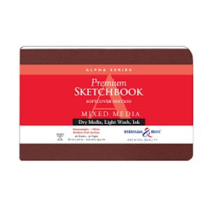 ALPHA SKETCHBOOK SOFTCOVER 8.5x5.5