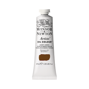 W&amp;N ARTISTS&#39; OIL COLOR BURNT UMBER 37ml
