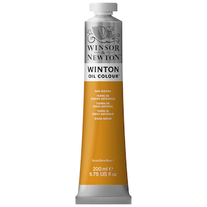WINTON OIL COLOR 200ml RAW SIENNA