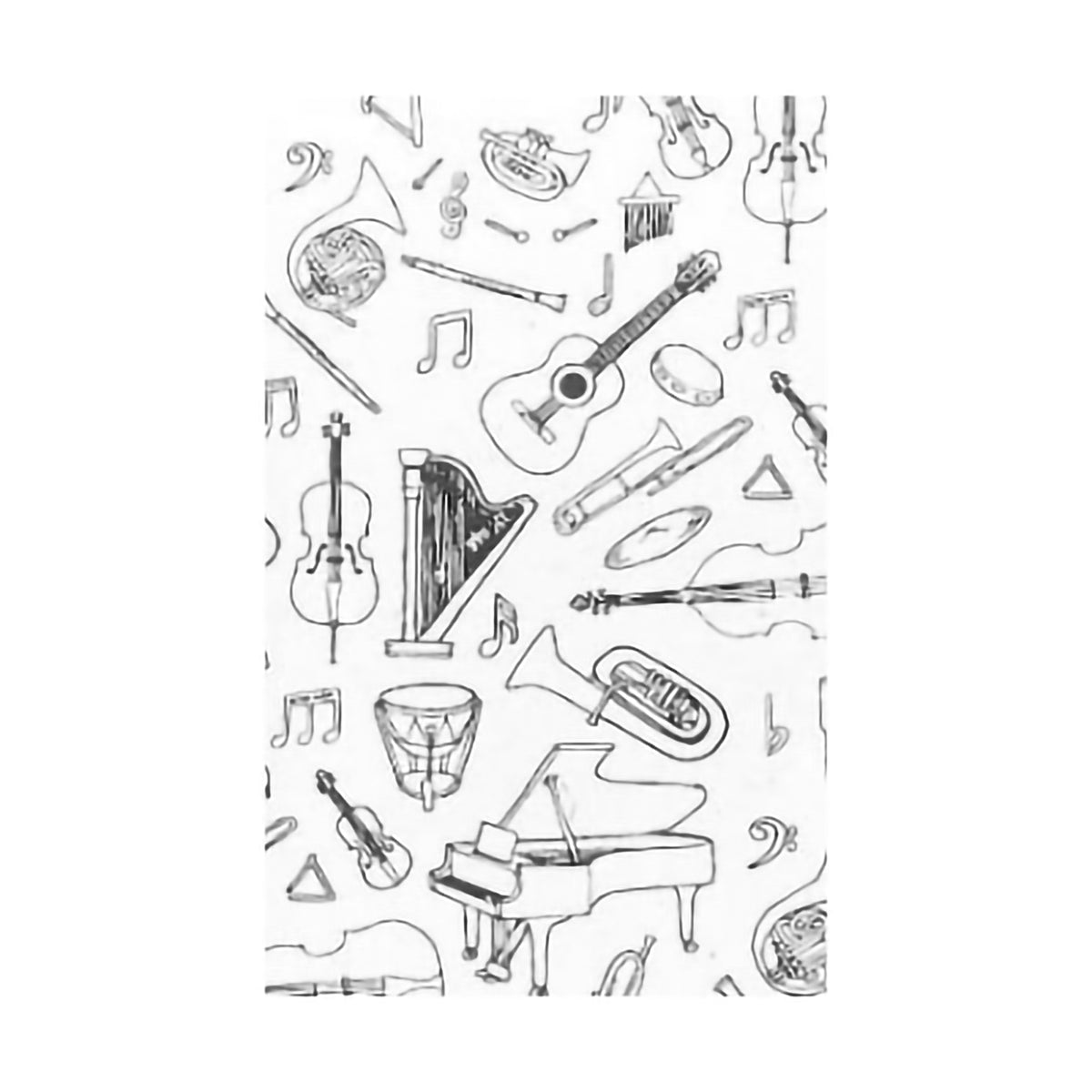 ECO JOURNAL MUSIC INSTRUMENT BLACK