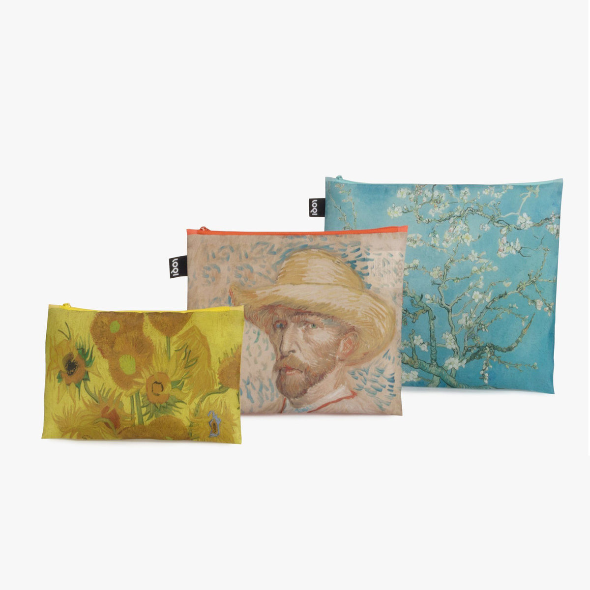 LOQI ZIPPER BAG SET VAN GOGH