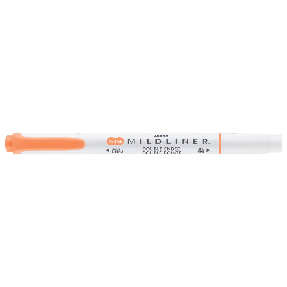MILDLINER DOUBLE ENDED HIGHLIGHTER APRICOT