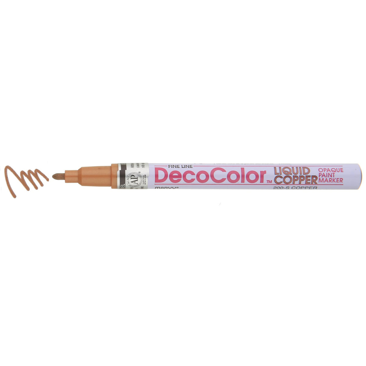 DECOCOLOR PAINT MARKER FINE POINT COPPER
