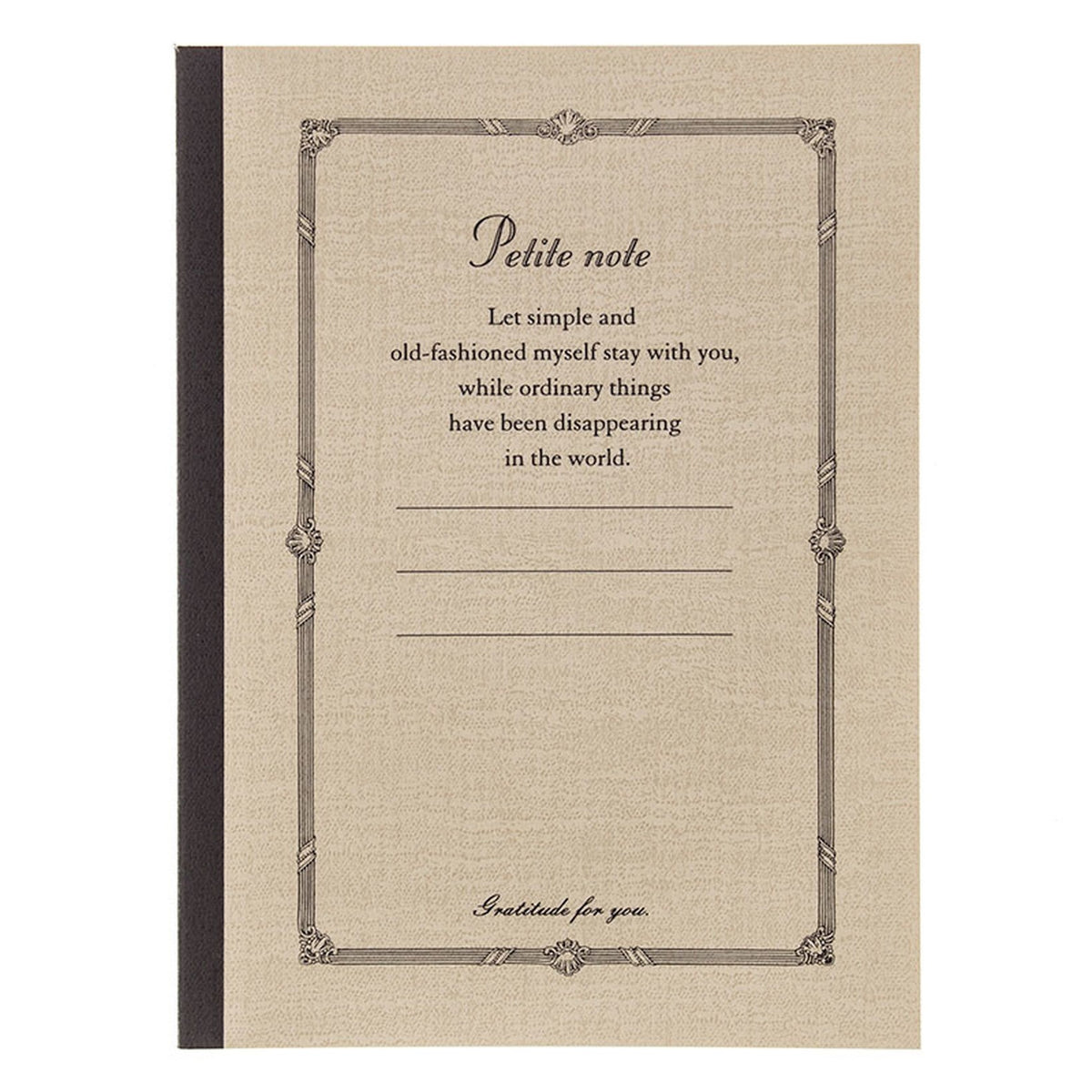 PETITE JOURNAL SMALL CREAM