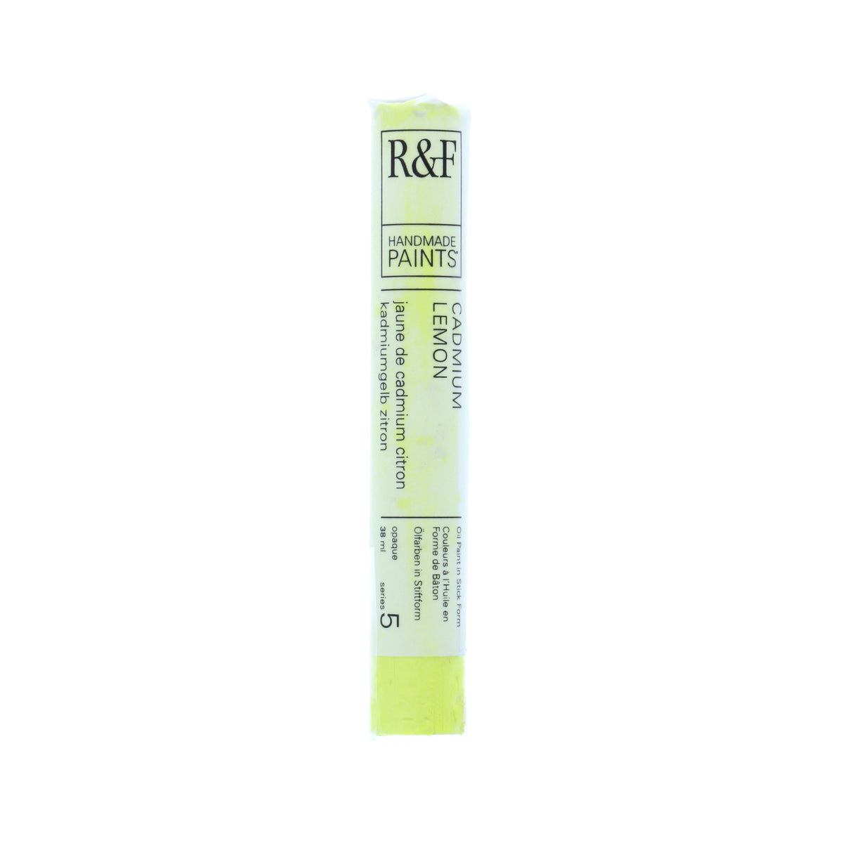 R&amp;F STICK 38ml CADMIUM LEMON